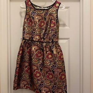 Xhilaration sleeveless brightly flowered dress.